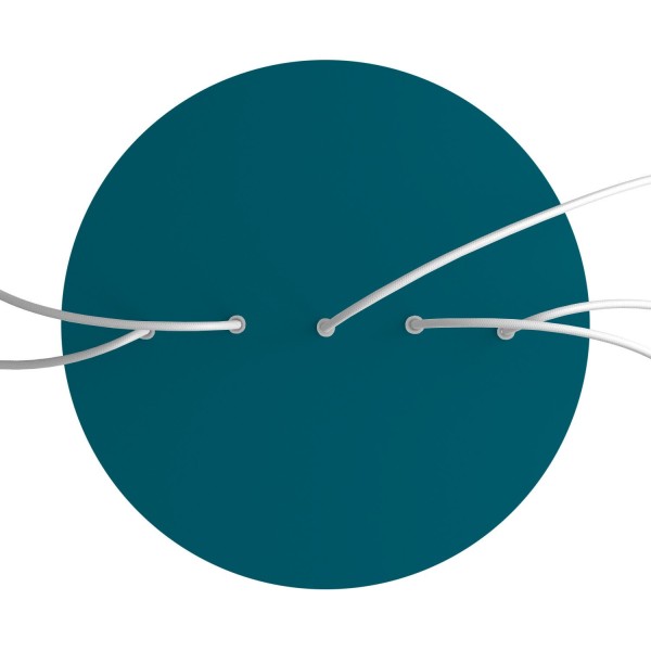 5 In-Line Holes - EXTRA LARGE Round Ceiling Canopy Kit - Rose One System