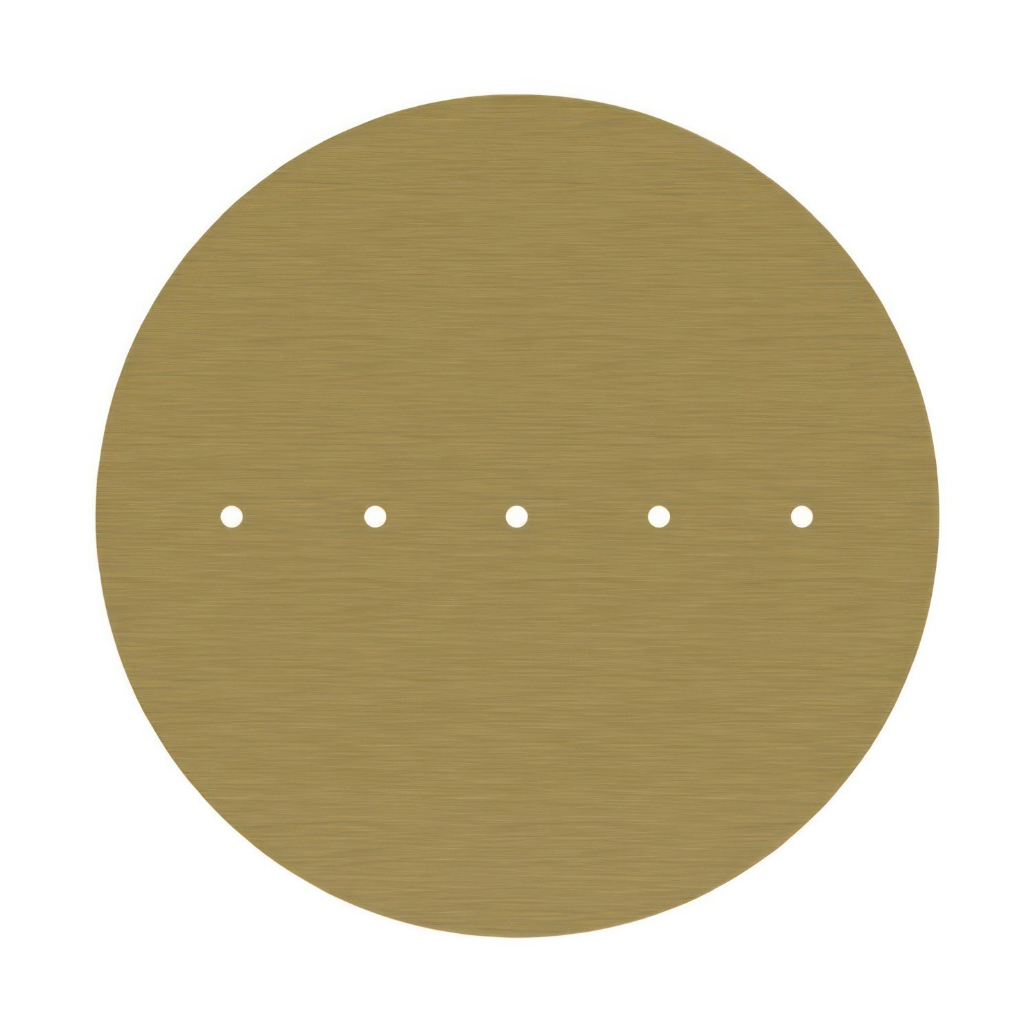 5 In-Line Holes - EXTRA LARGE Round Ceiling Canopy Kit - Rose One System
