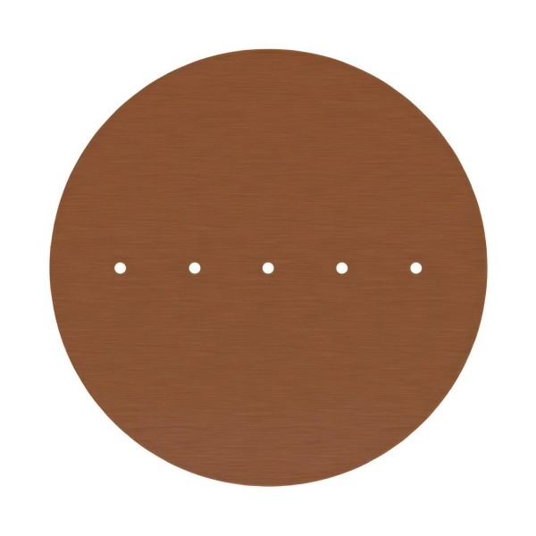 5 In-Line Holes - EXTRA LARGE Round Ceiling Canopy Kit - Rose One System