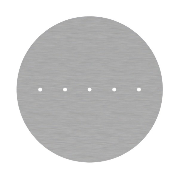 5 In-Line Holes - EXTRA LARGE Round Ceiling Canopy Kit - Rose One System