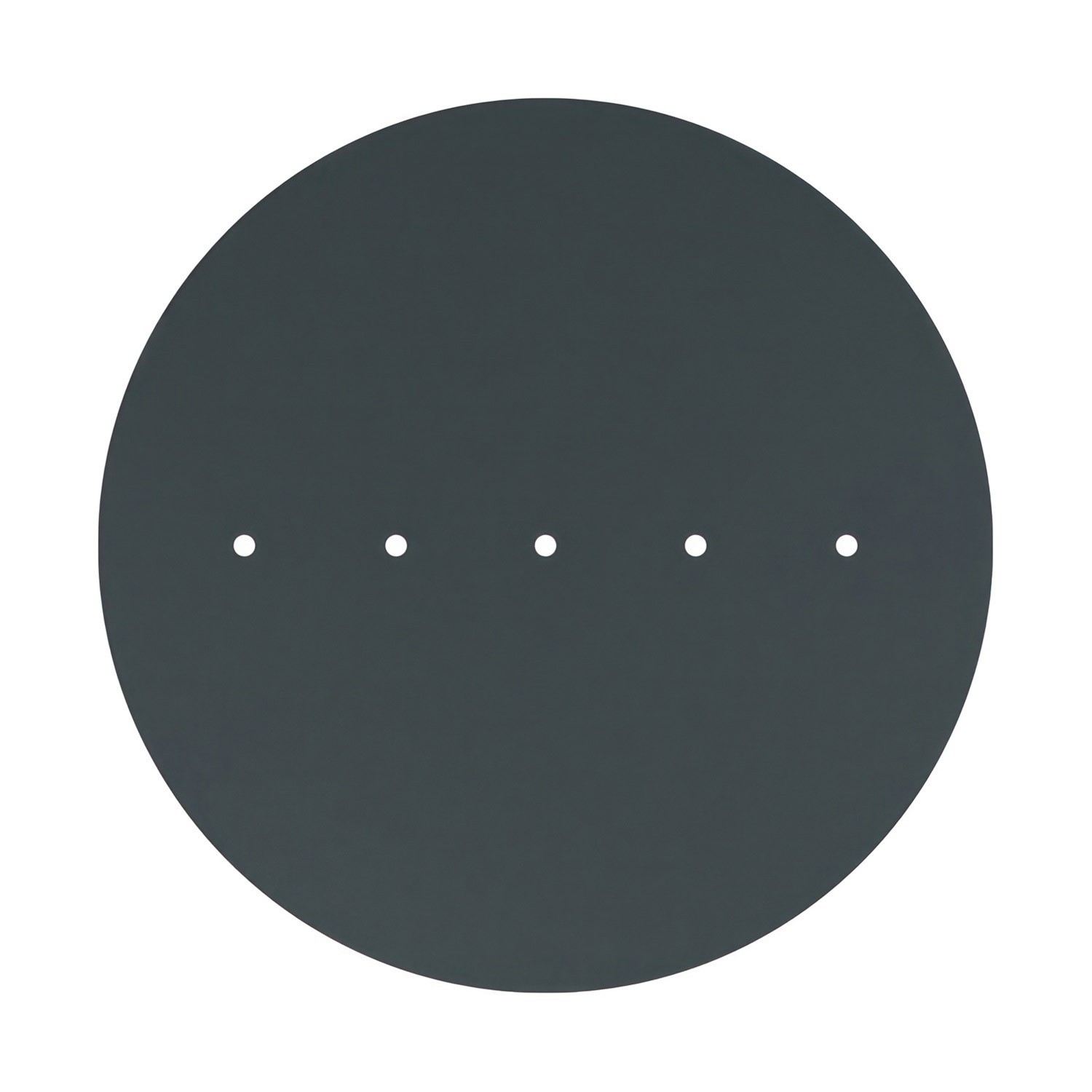 5 In-Line Holes - EXTRA LARGE Round Ceiling Canopy Kit - Rose One System