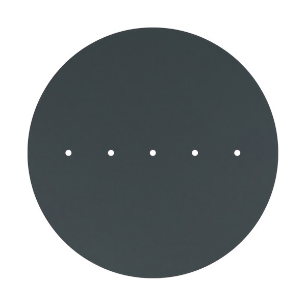 5 In-Line Holes - EXTRA LARGE Round Ceiling Canopy Kit - Rose One System