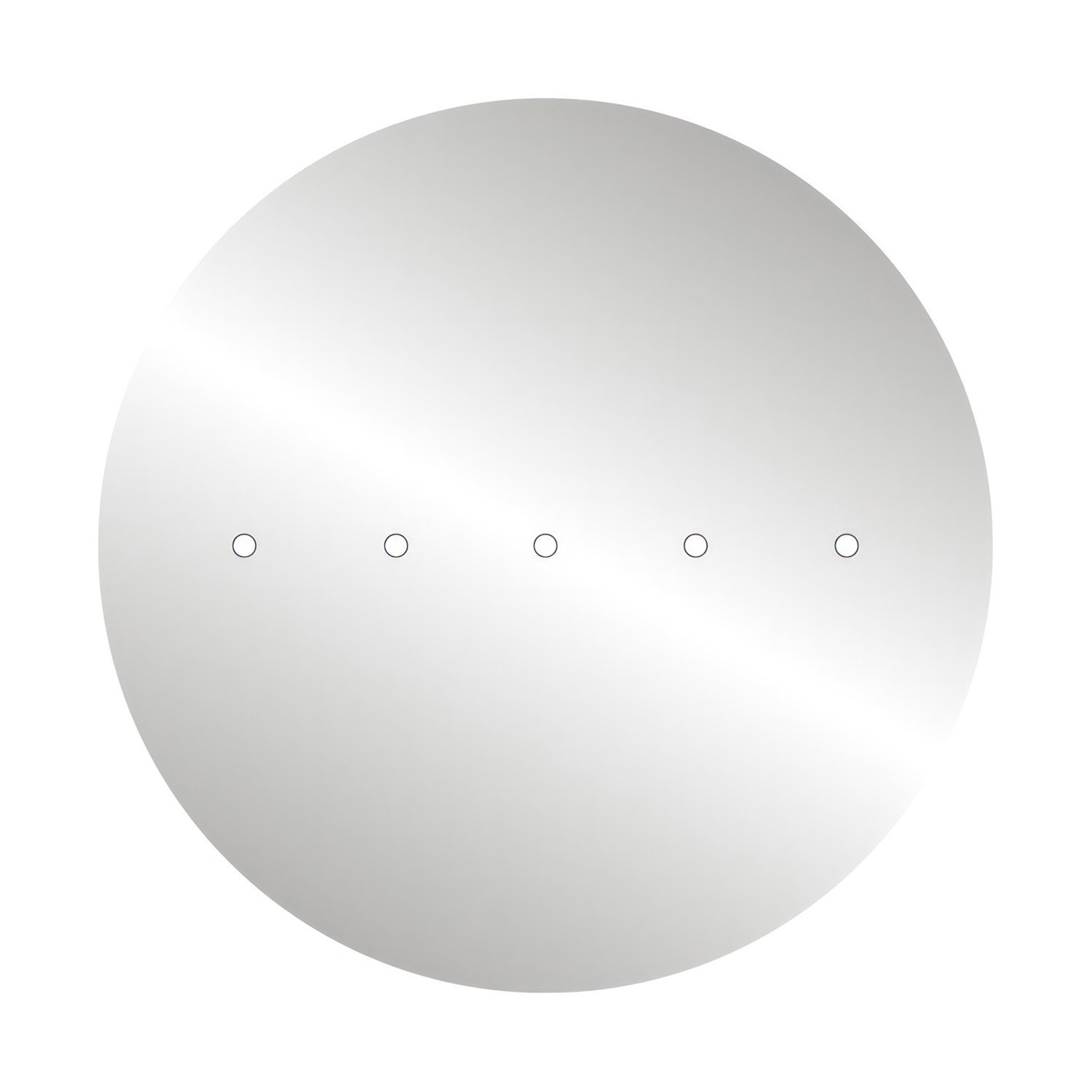 5 In-Line Holes - EXTRA LARGE Round Ceiling Canopy Kit - Rose One System