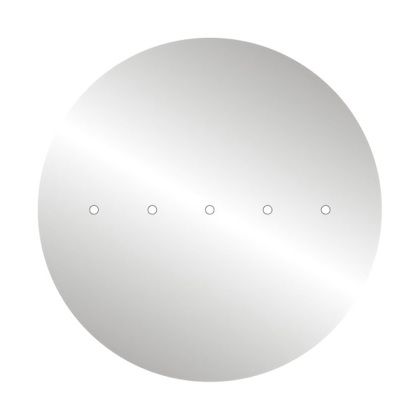 5 In-Line Holes - EXTRA LARGE Round Ceiling Canopy Kit - Rose One System