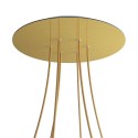 6 Holes - EXTRA LARGE Round Ceiling Canopy Kit - Rose One System
