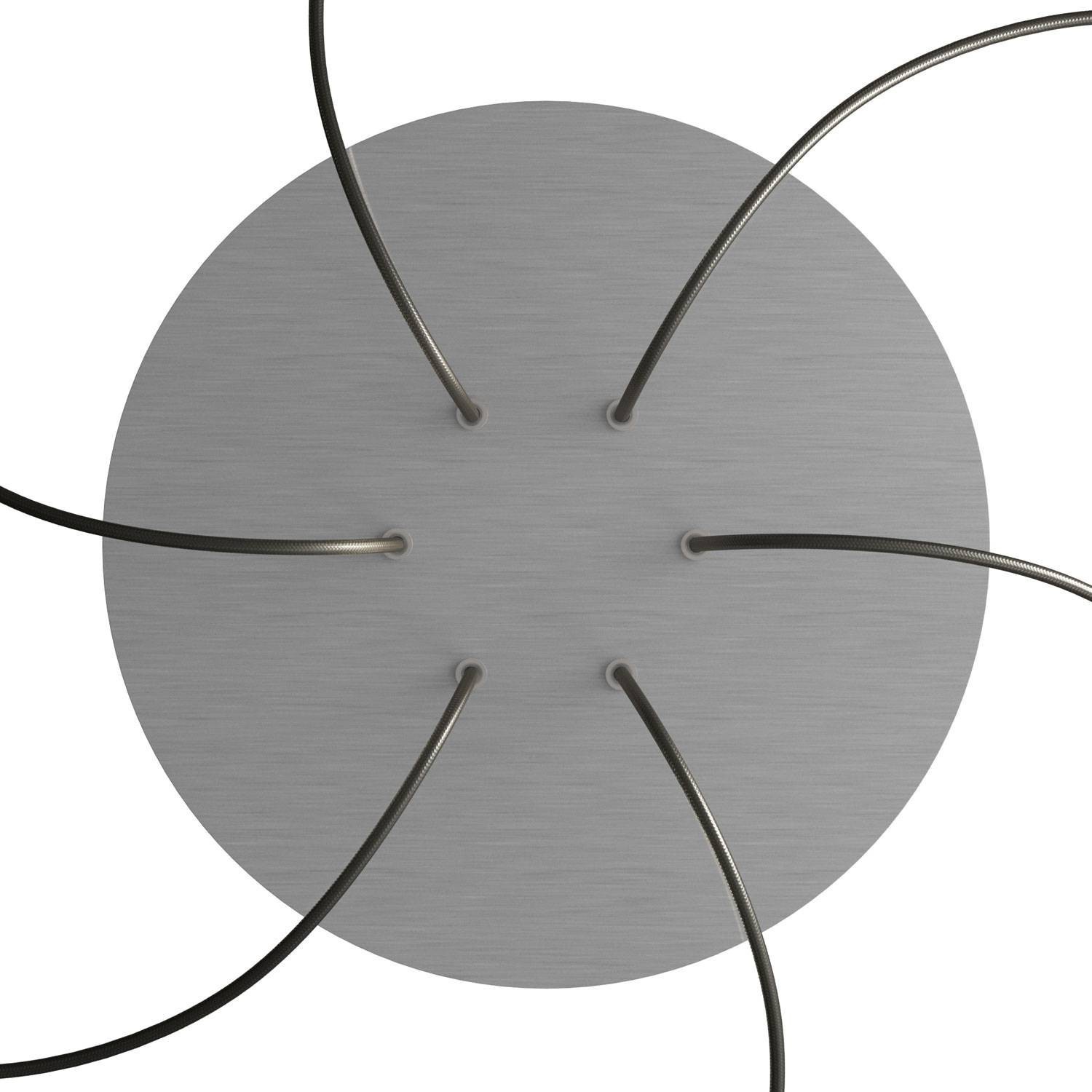 6 Holes - EXTRA LARGE Round Ceiling Canopy Kit - Rose One System