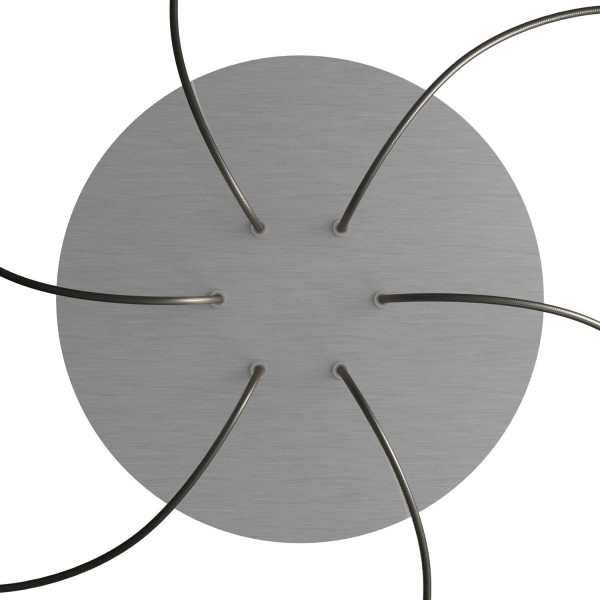 6 Holes - EXTRA LARGE Round Ceiling Canopy Kit - Rose One System