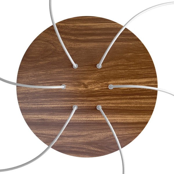 6 Holes - EXTRA LARGE Round Ceiling Canopy Kit - Rose One System