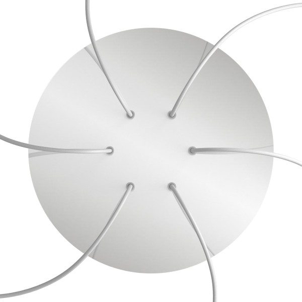 6 Holes - EXTRA LARGE Round Ceiling Canopy Kit - Rose One System
