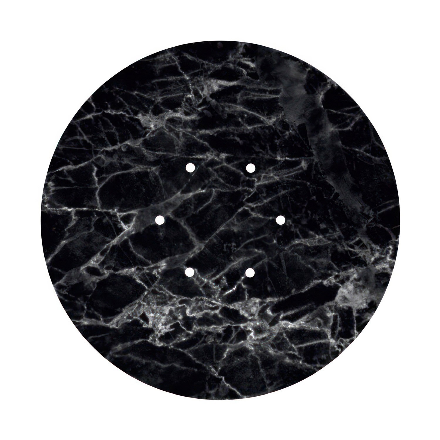 6 Holes - EXTRA LARGE Round Ceiling Canopy Kit - Rose One System