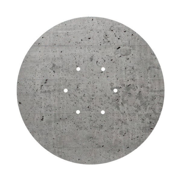 6 Holes - EXTRA LARGE Round Ceiling Canopy Kit - Rose One System