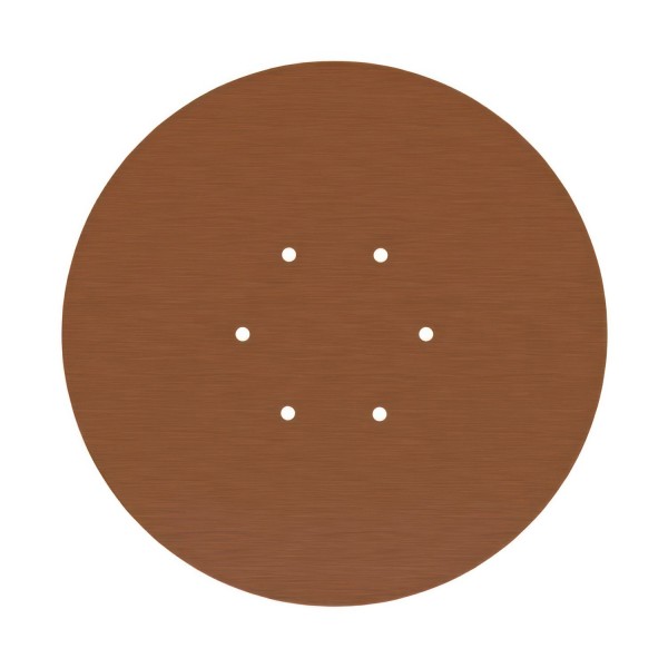 6 Holes - EXTRA LARGE Round Ceiling Canopy Kit - Rose One System