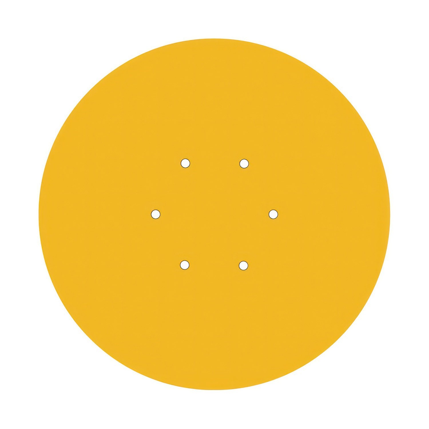 6 Holes - EXTRA LARGE Round Ceiling Canopy Kit - Rose One System