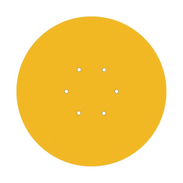 6 Holes - EXTRA LARGE Round Ceiling Canopy Kit - Rose One System