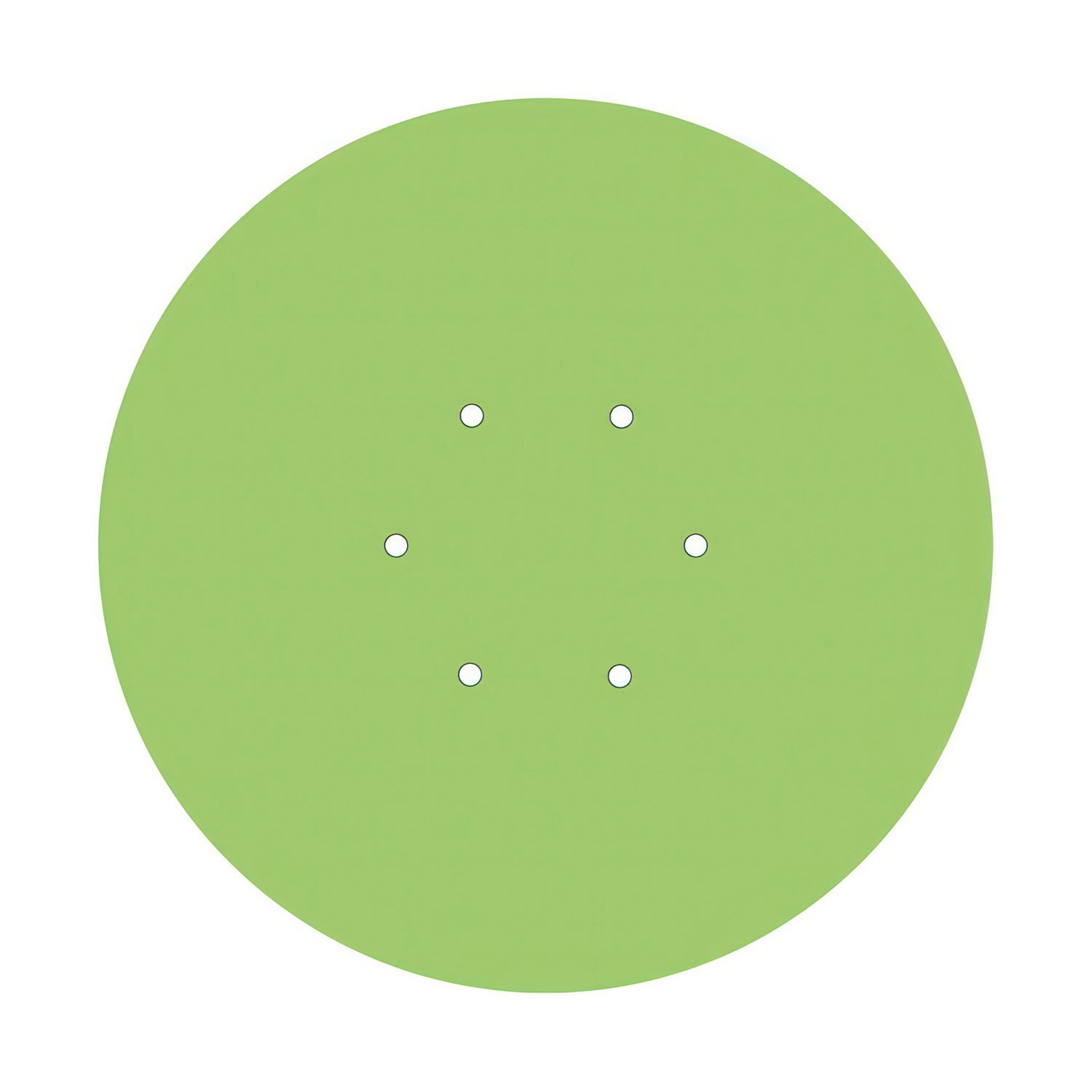 6 Holes - EXTRA LARGE Round Ceiling Canopy Kit - Rose One System