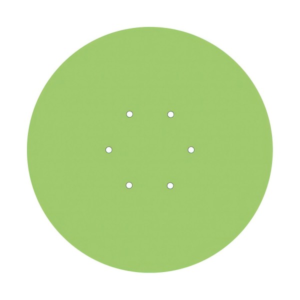 6 Holes - EXTRA LARGE Round Ceiling Canopy Kit - Rose One System