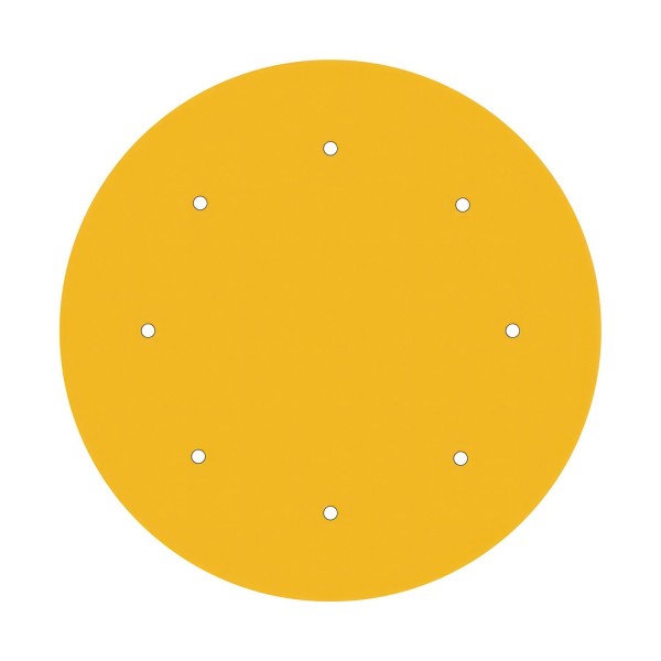8 Holes - EXTRA LARGE Round Ceiling Canopy Kit - Rose One System