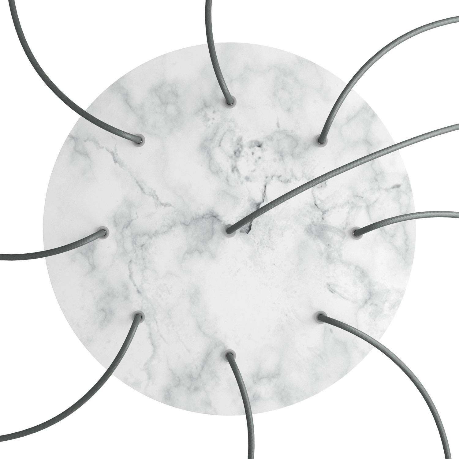 9 Holes - EXTRA LARGE Round Ceiling Canopy Kit - Rose One System