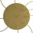 9 Holes - EXTRA LARGE Round Ceiling Canopy Kit - Rose One System