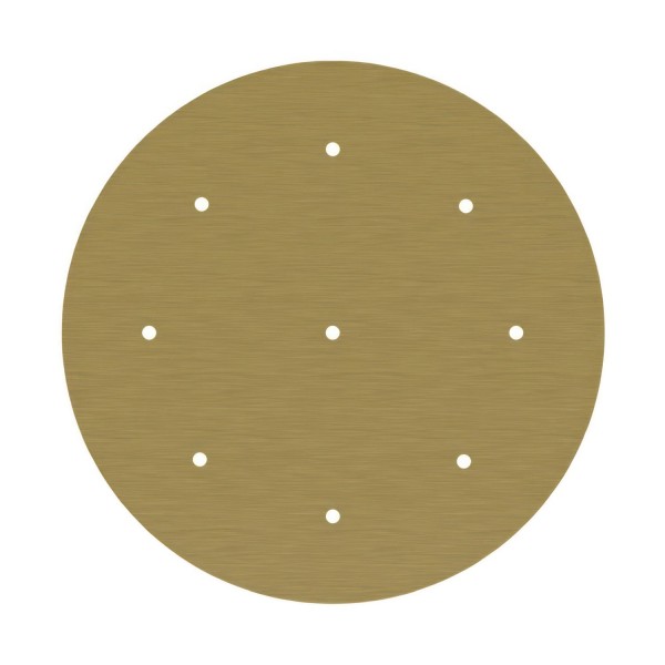 9 Holes - EXTRA LARGE Round Ceiling Canopy Kit - Rose One System