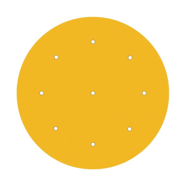 9 Holes - EXTRA LARGE Round Ceiling Canopy Kit - Rose One System