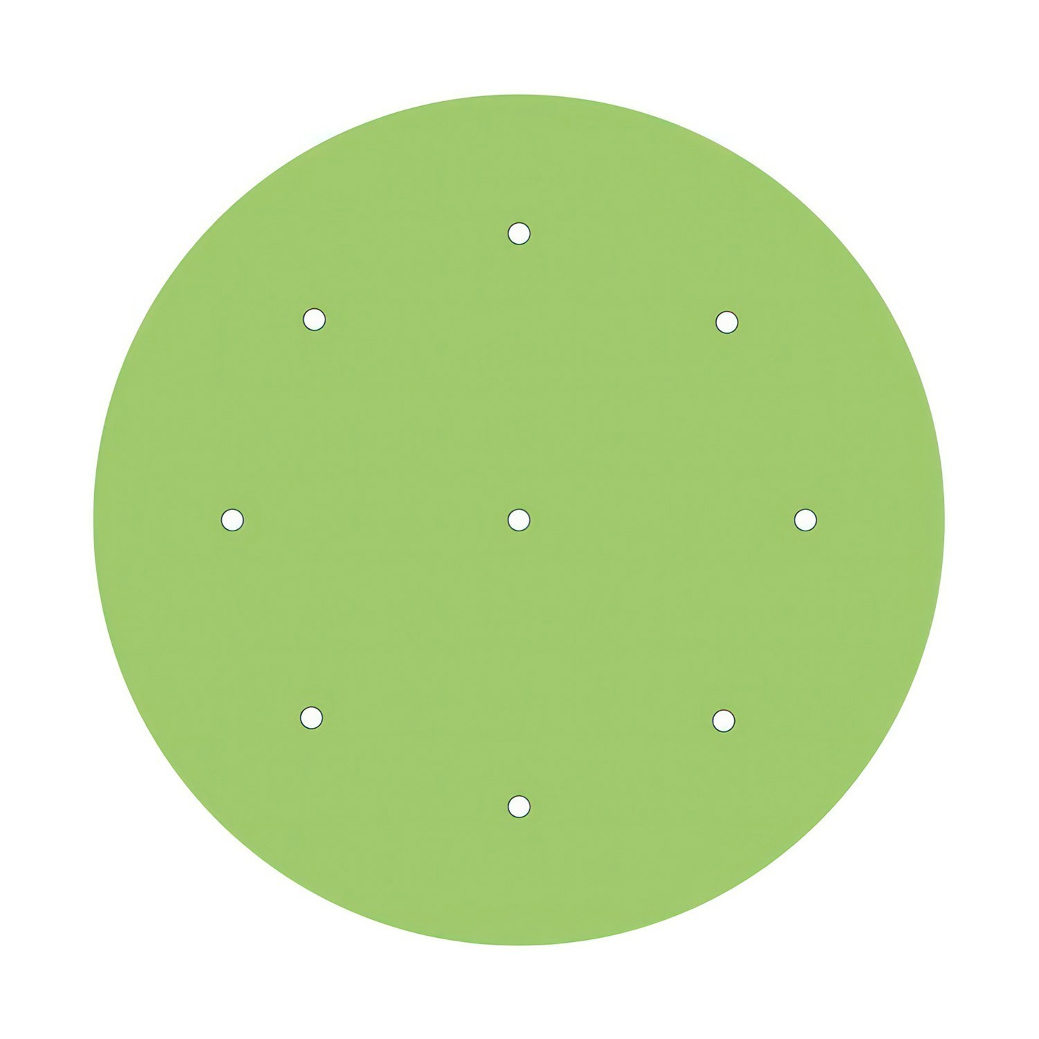 9 Holes - EXTRA LARGE Round Ceiling Canopy Kit - Rose One System