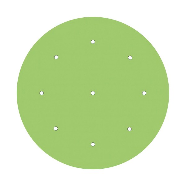 9 Holes - EXTRA LARGE Round Ceiling Canopy Kit - Rose One System
