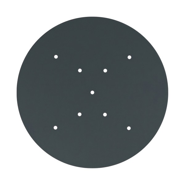 9 X-Shaped Holes - EXTRA LARGE Round Ceiling Canopy Kit - Rose One System