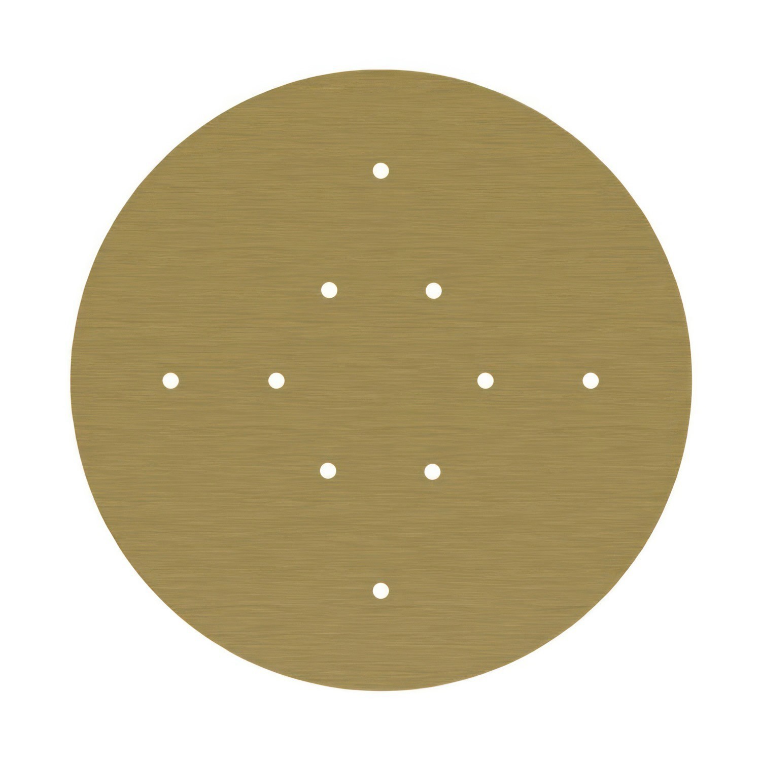 10 Holes - EXTRA LARGE Round Ceiling Canopy Kit - Rose One System