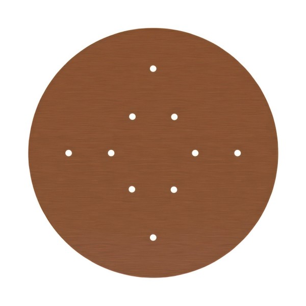 10 Holes - EXTRA LARGE Round Ceiling Canopy Kit - Rose One System