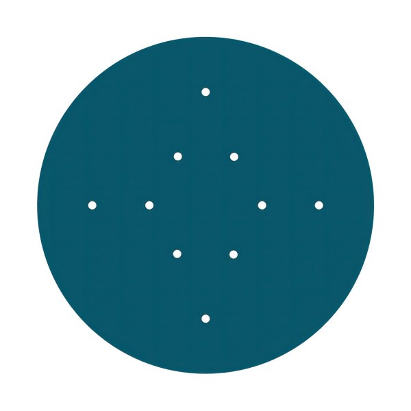 10 Holes - EXTRA LARGE Round Ceiling Canopy Kit - Rose One System