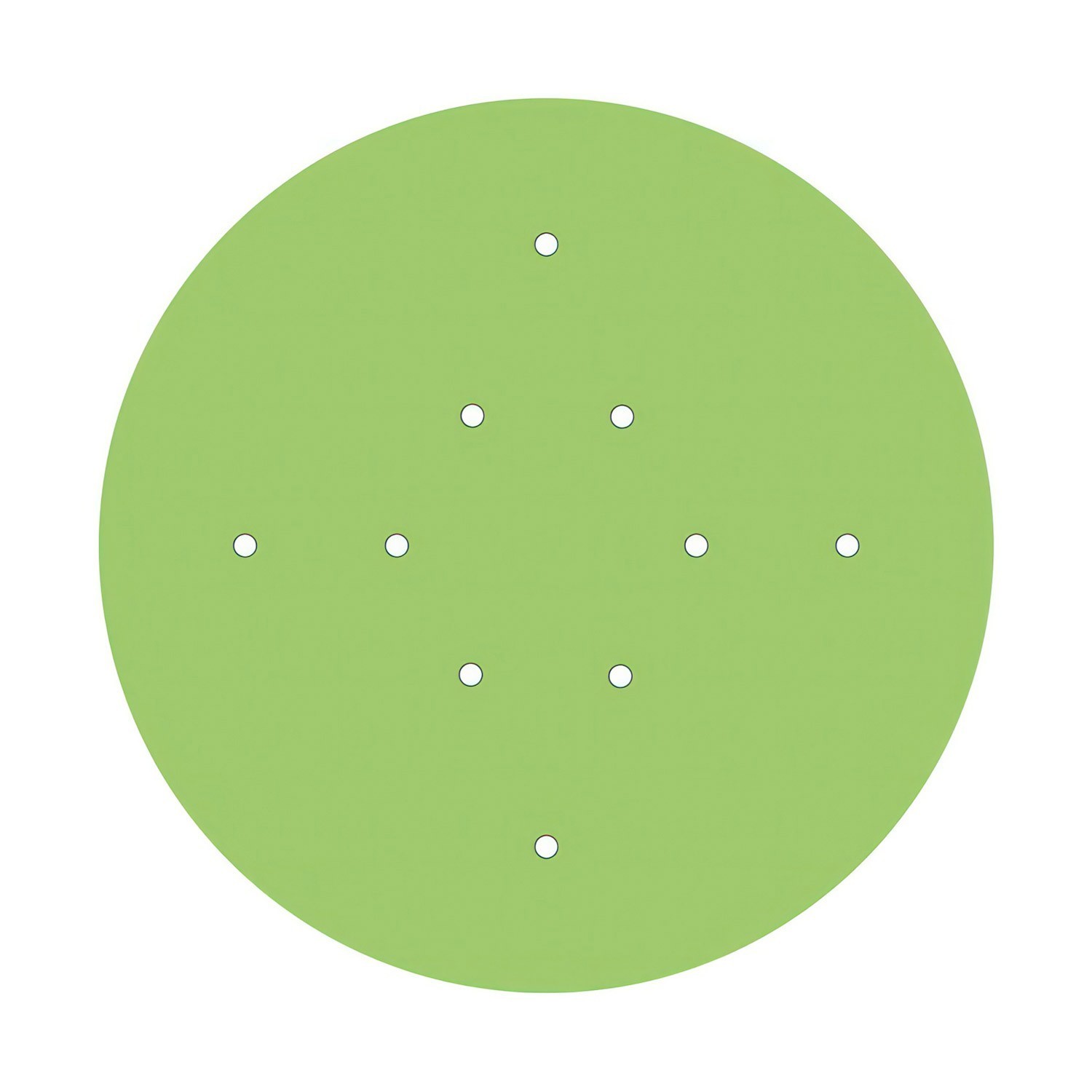 10 Holes - EXTRA LARGE Round Ceiling Canopy Kit - Rose One System