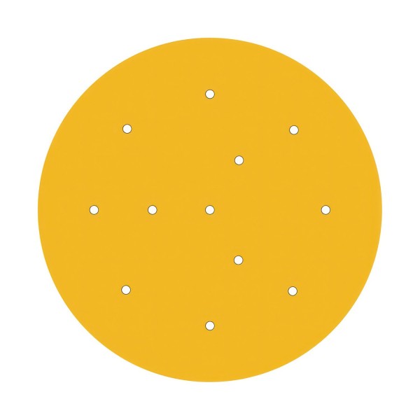 12 Holes - EXTRA LARGE Round Ceiling Canopy Kit - Rose One System