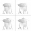 14 Holes - EXTRA LARGE Round Ceiling Canopy Kit - Rose One System