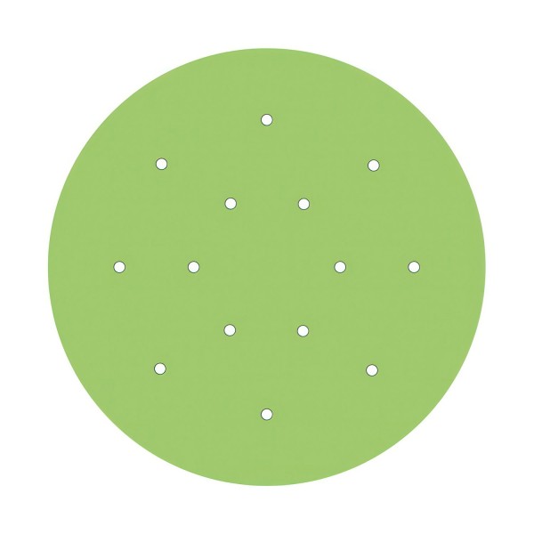 14 Holes - EXTRA LARGE Round Ceiling Canopy Kit - Rose One System