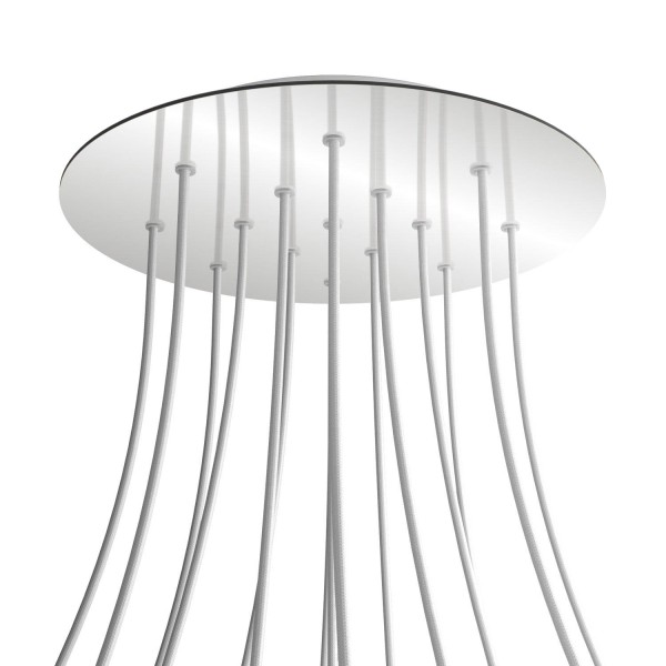 15 Holes - EXTRA LARGE Round Ceiling Canopy Kit - Rose One System