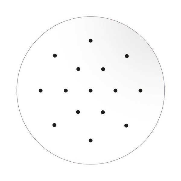 15 Holes - EXTRA LARGE Round Ceiling Canopy Kit - Rose One System
