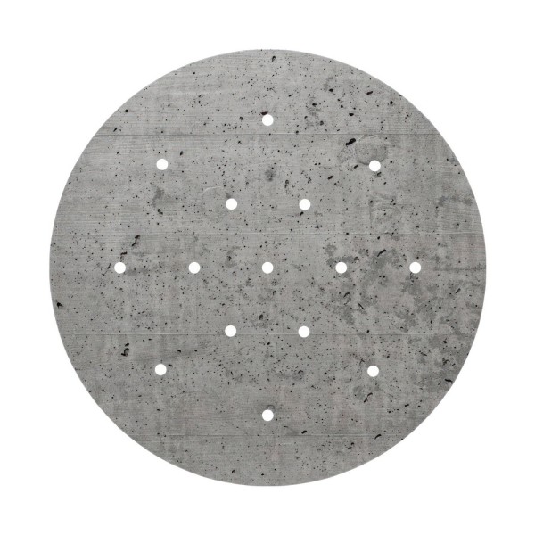 15 Holes - EXTRA LARGE Round Ceiling Canopy Kit - Rose One System