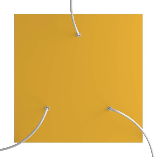3 Holes - EXTRA LARGE Square Ceiling Canopy Kit - Rose One System