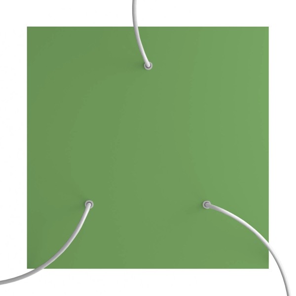 3 Holes - EXTRA LARGE Square Ceiling Canopy Kit - Rose One System
