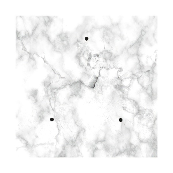 3 Holes - EXTRA LARGE Square Ceiling Canopy Kit - Rose One System