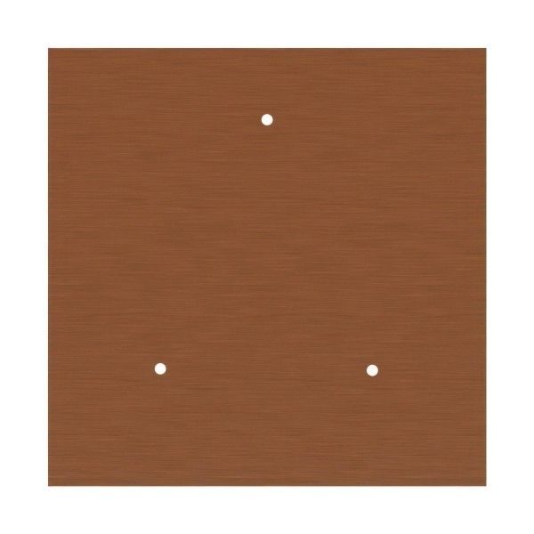 3 Holes - EXTRA LARGE Square Ceiling Canopy Kit - Rose One System