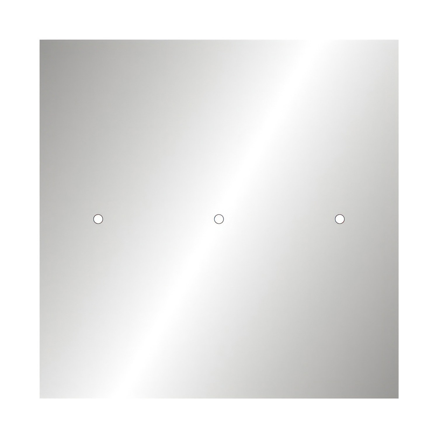 3 Holes - EXTRA LARGE Square Ceiling Canopy Kit - Rose One System