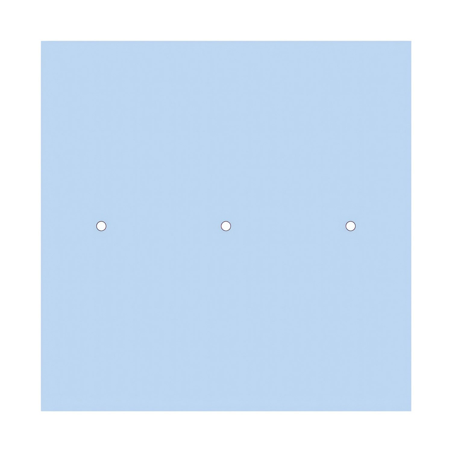 3 Holes - EXTRA LARGE Square Ceiling Canopy Kit - Rose One System