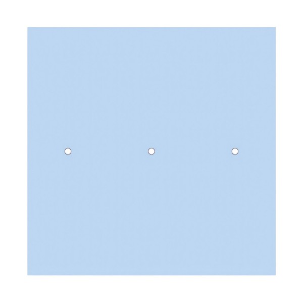 3 Holes - EXTRA LARGE Square Ceiling Canopy Kit - Rose One System