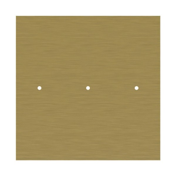 3 In-Line Holes - EXTRA LARGE Square Ceiling Canopy Kit - Rose One System