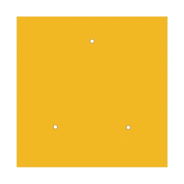 3 In-Line Holes - EXTRA LARGE Square Ceiling Canopy Kit - Rose One System