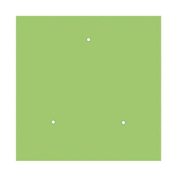 3 In-Line Holes - EXTRA LARGE Square Ceiling Canopy Kit - Rose One System