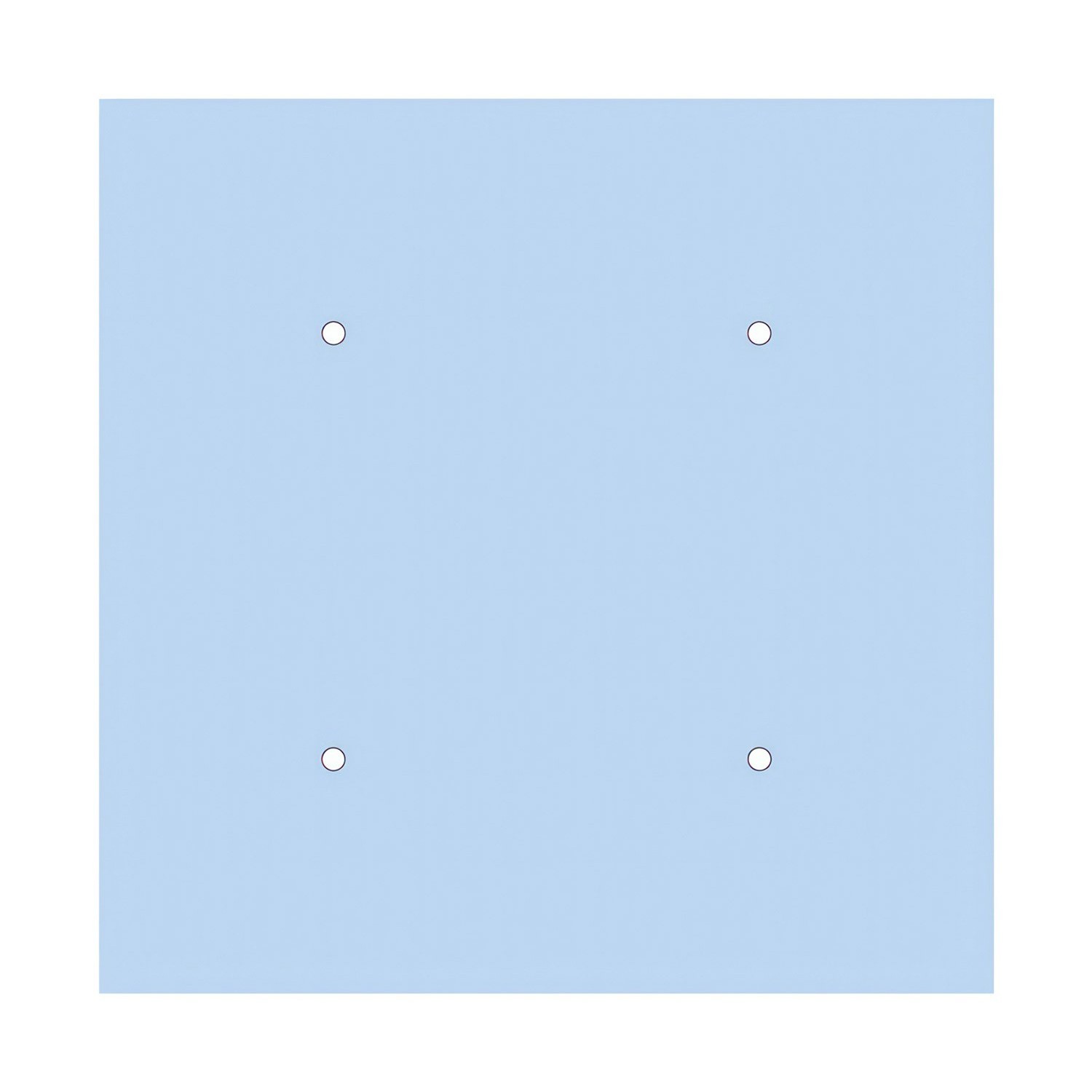 4 Holes - EXTRA LARGE Square Ceiling Canopy Kit - Rose One System