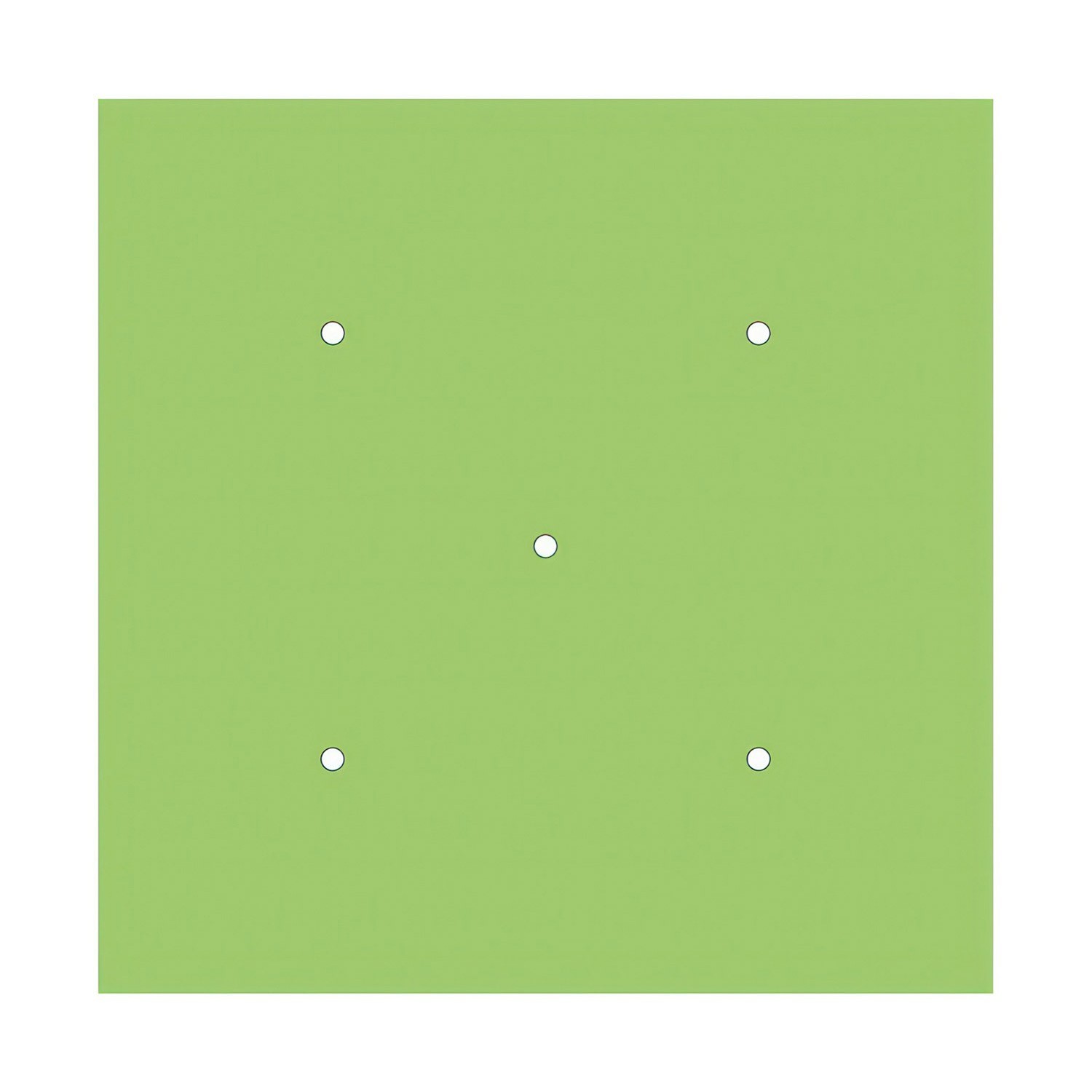 5 Holes - EXTRA LARGE Square Ceiling Canopy Kit - Rose One System